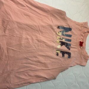 Nike Kids Light Pink Graphic Tee